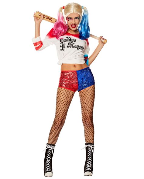 sexy harley quinn outfit|OFFICIAL Harley Quinn Costumes, Shirts & Merchandise